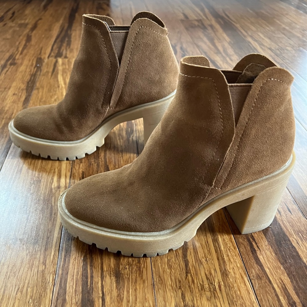 Dolce Vita Suede Ankle Booties